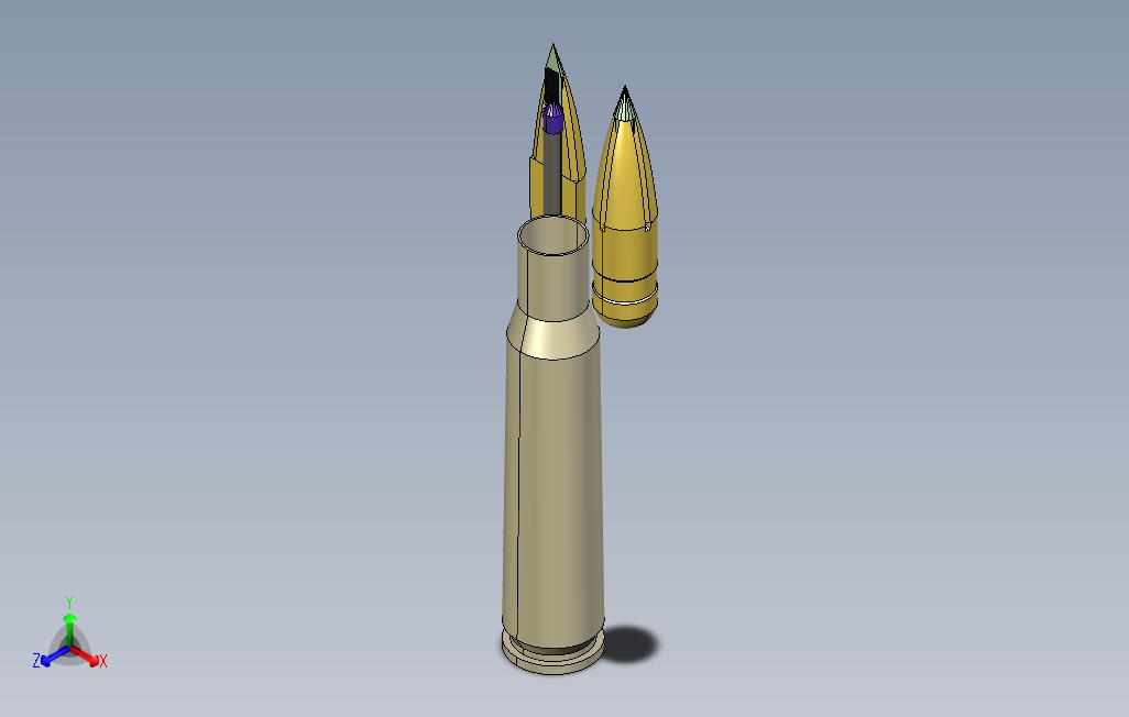 5口径爆炸弹样机