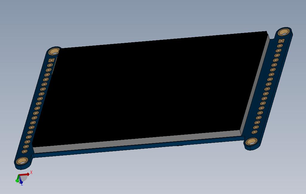 Adafruit2 8tft sd solidworks 2017 