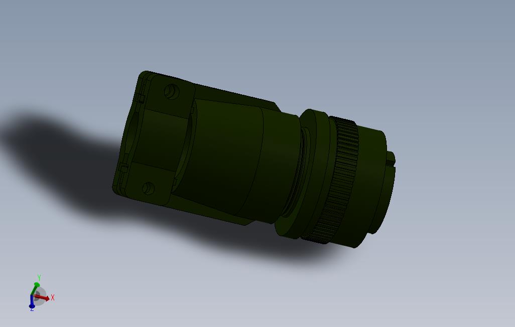AlliedMS316F16-1A连接器 主视图