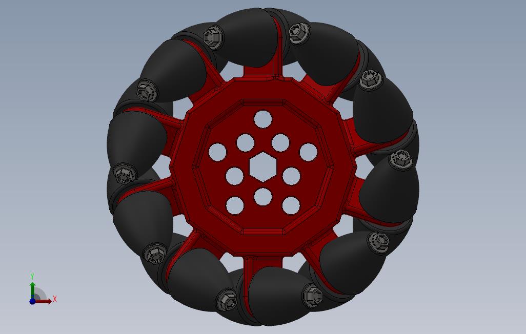 AnotherMecanumWheel 正面视图