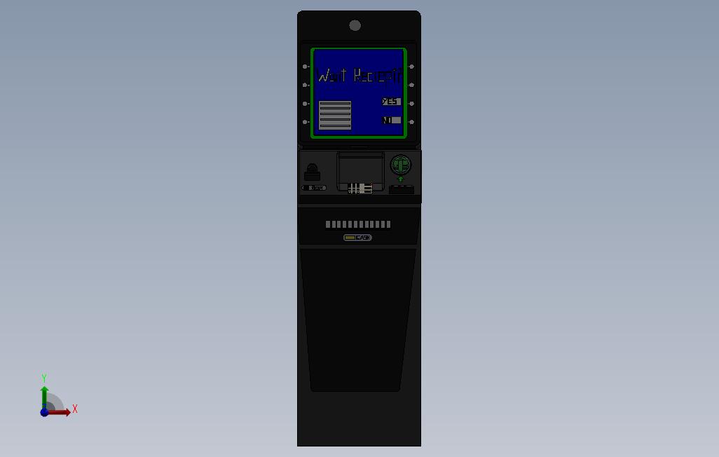 ATM机_SOLIDWORKS 2011_模型图纸免费下载 – 懒石网