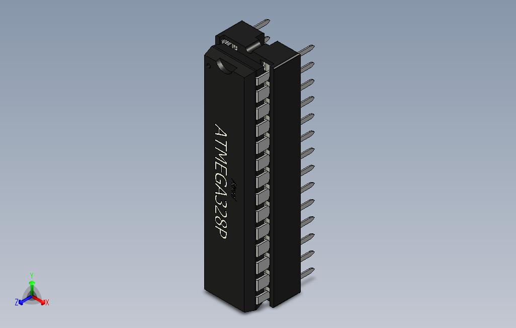 AtmelATMega328pPDIP 主视图