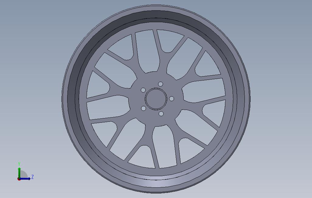 BBS2件17英寸车轮 左侧视图