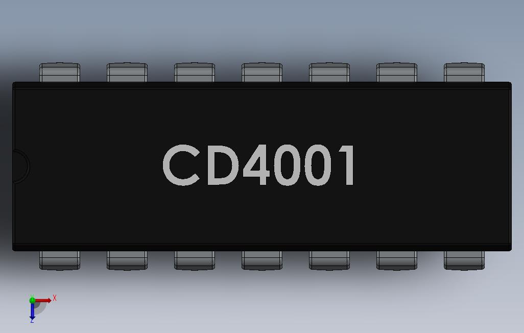 CD41DIP-14 俯视图