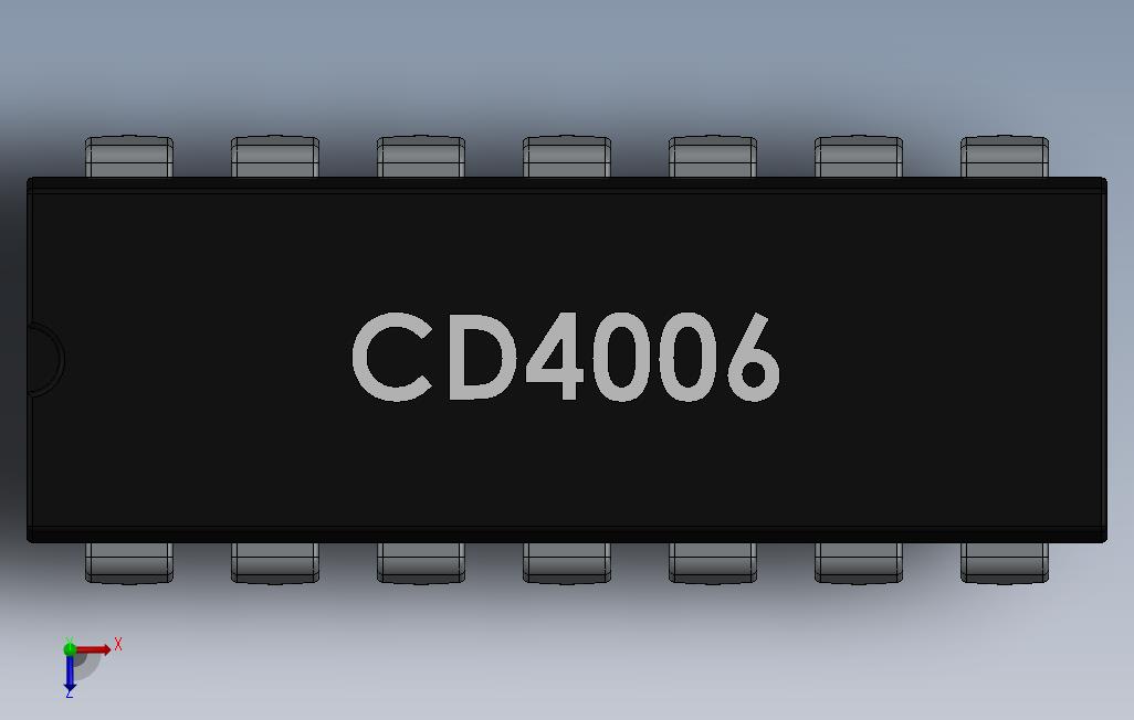 CD46DIP-14型 俯视图