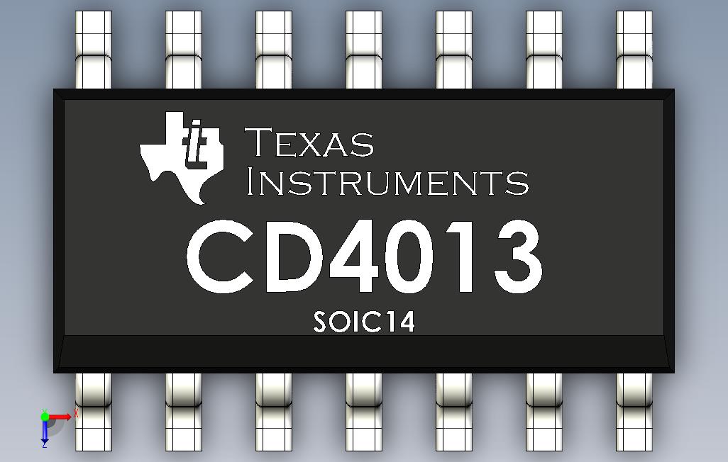 CD413SMDSoic-14 俯视图