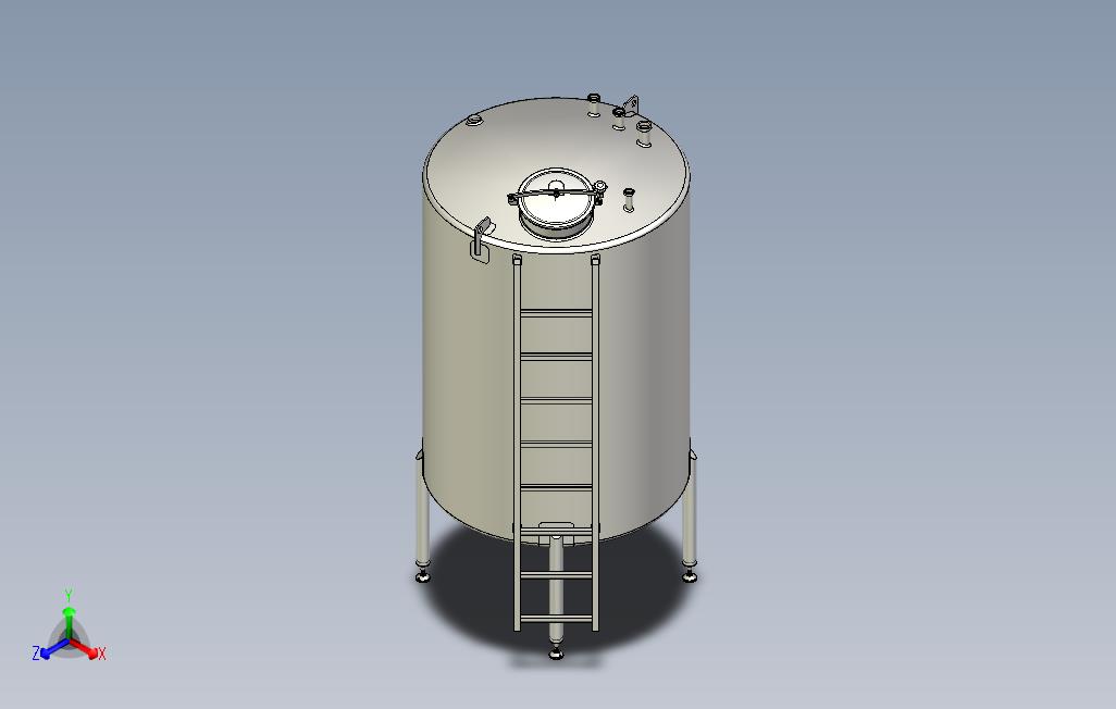 CIP水存储罐3.5L