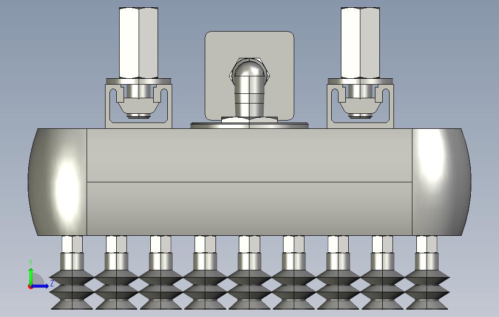 COVAL-MVG模块化真空抓手系列 左侧视图