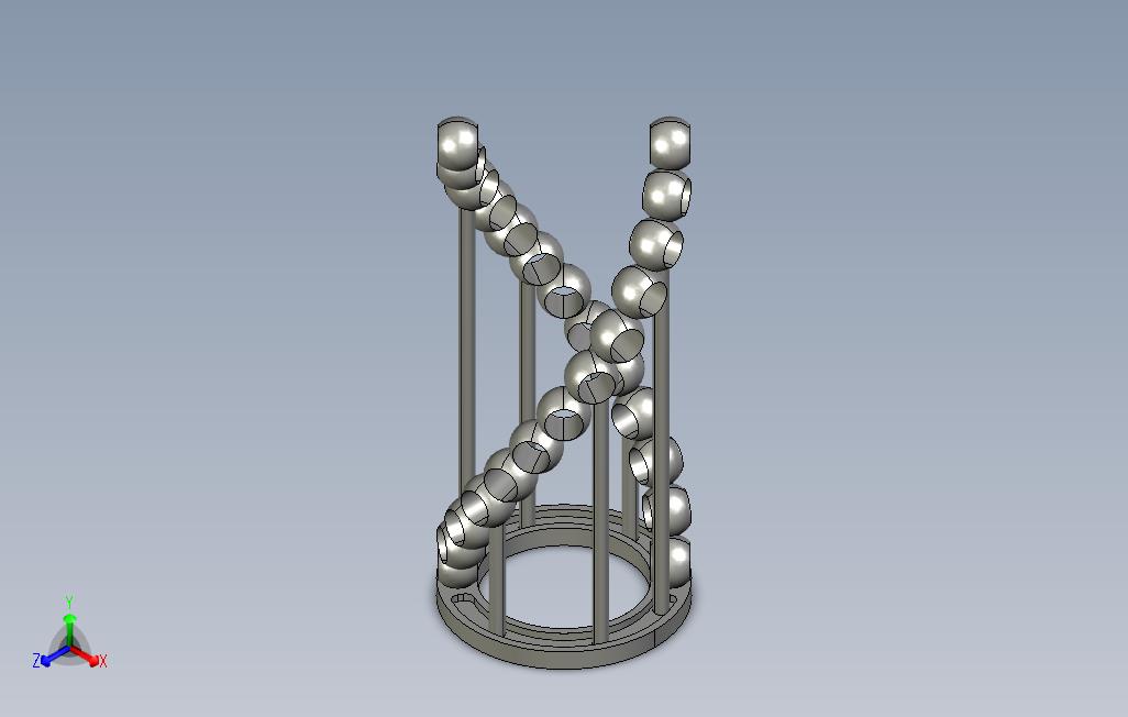 DNA螺旋笔架分线器