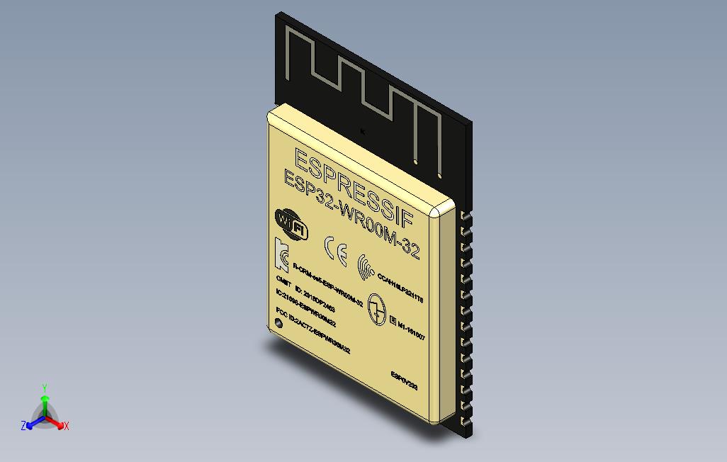 ESP32WROOM-32SMD双核32Mbits4MB