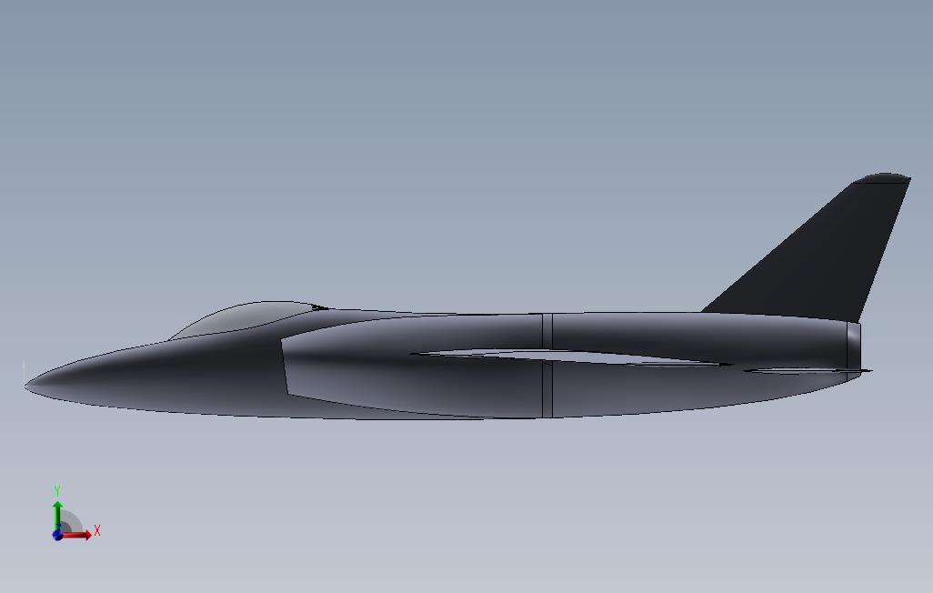 F-11虎式战斗机 正面视图