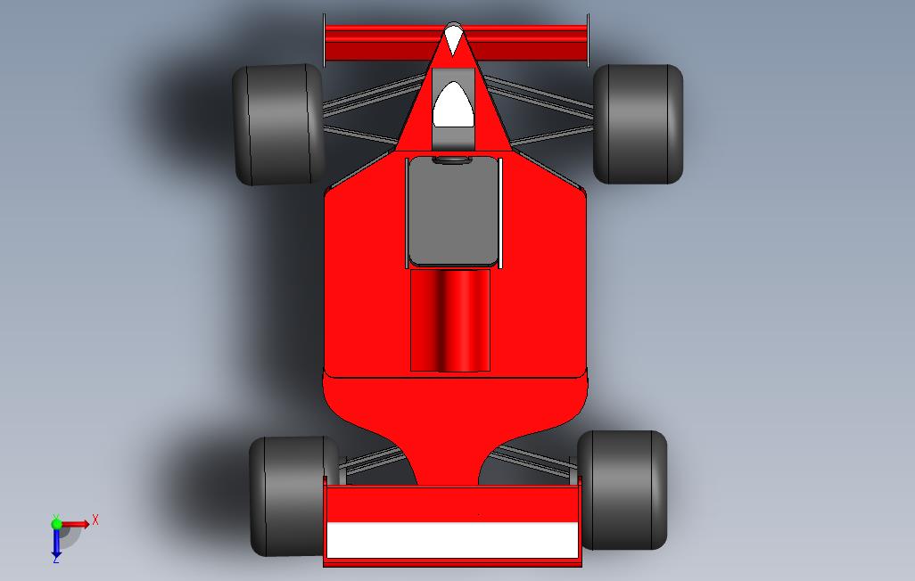 F1 俯视图