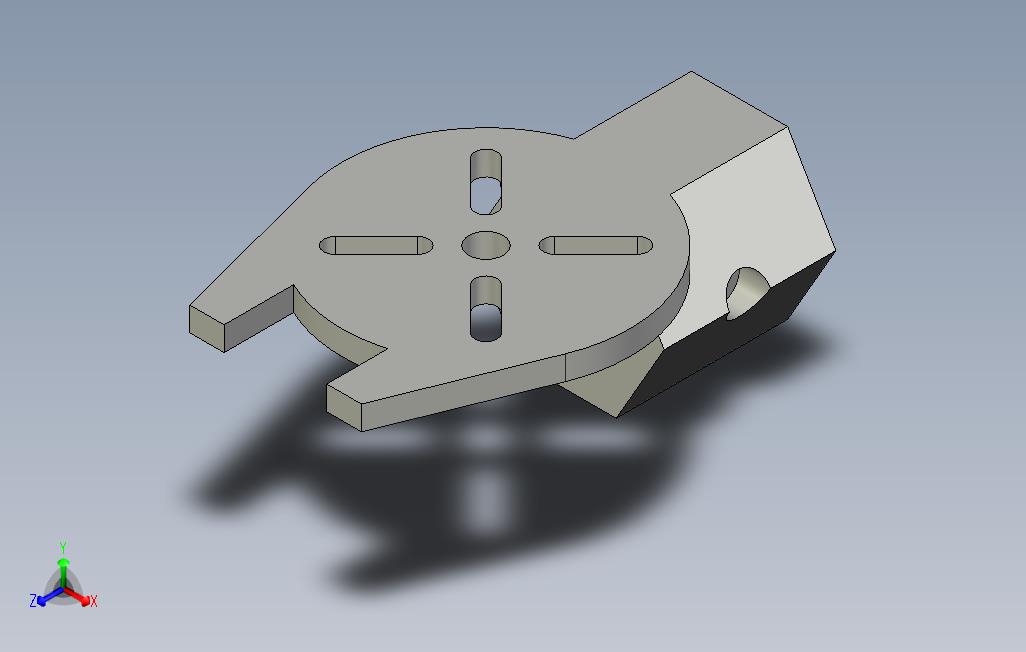 F45TBS长臂支架（16mm碳管）