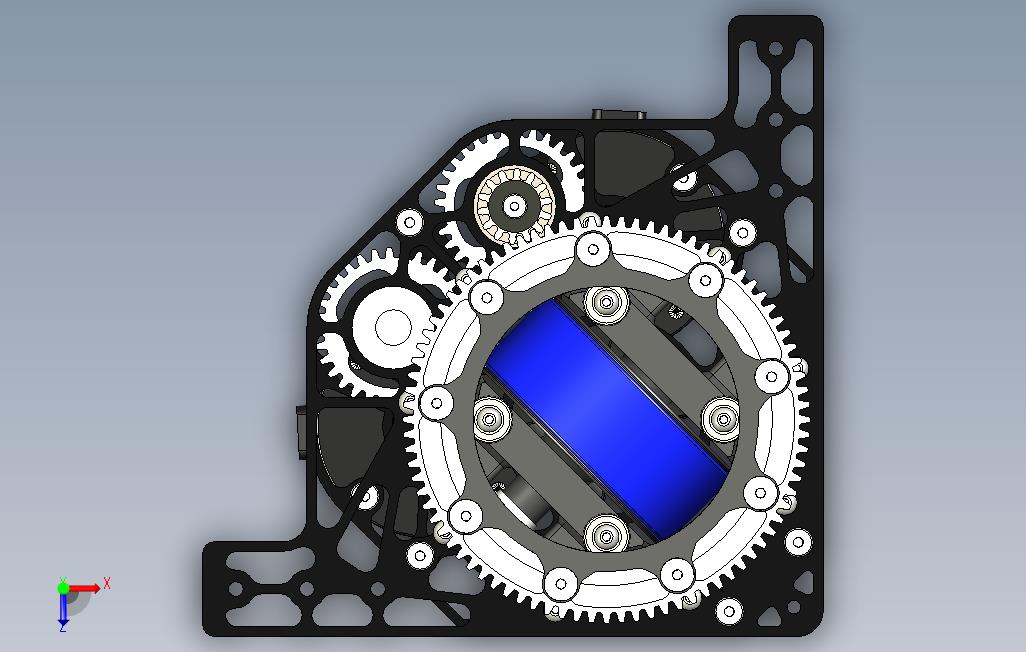 FRC2新差分转向模块_STEP_模型图纸免费下载 – 懒石网