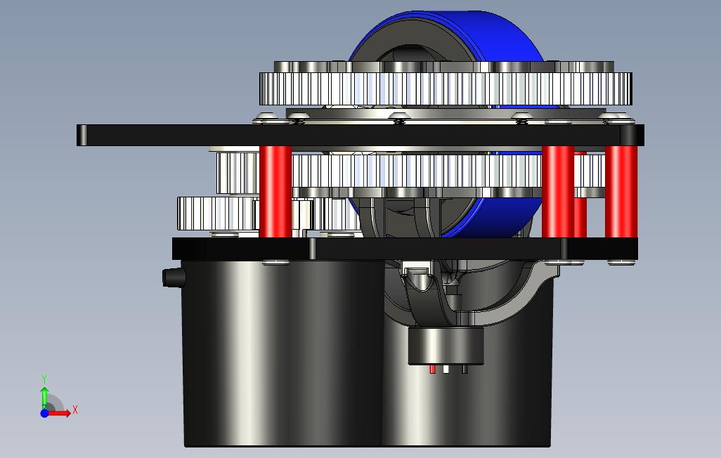 FRC2新差分转向模块_STEP_模型图纸免费下载 – 懒石网