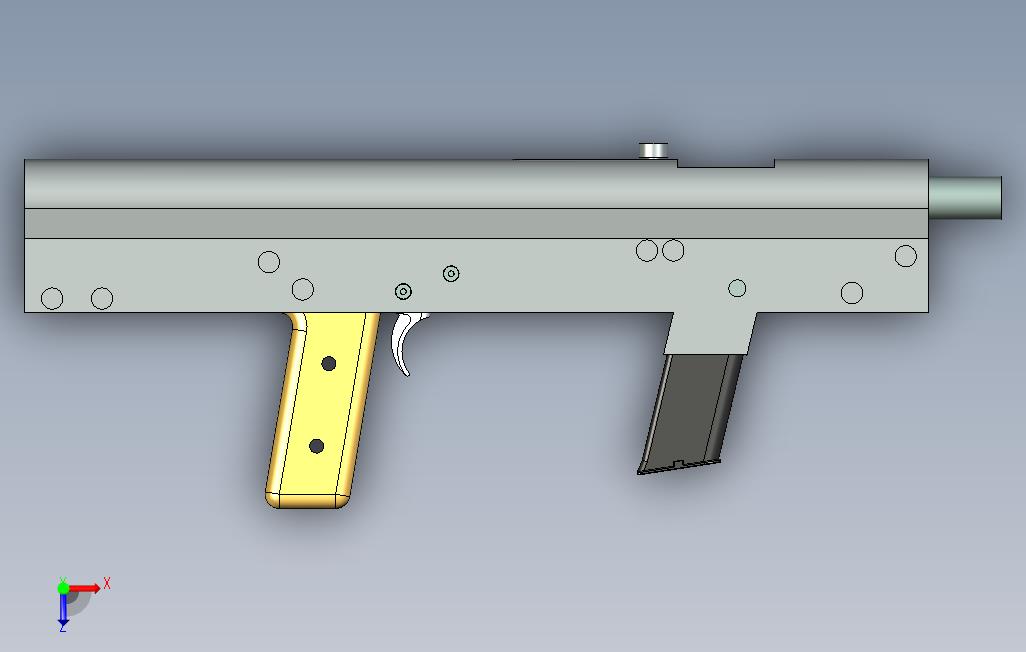GB9（格洛克杂志，ARFCG）第.9版_STEP_模型图纸免费下载 – 懒石网