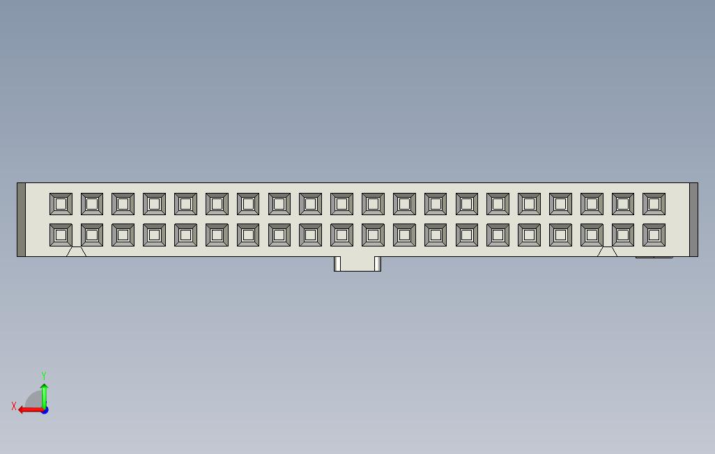 HIF3BA-4D-2.54R 背面视图