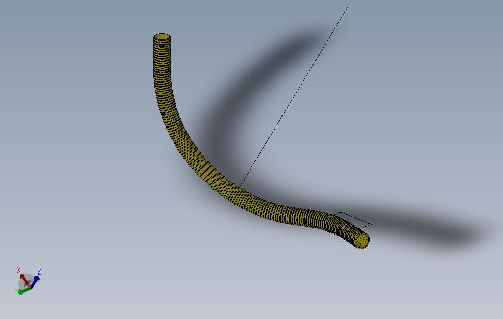 HUNO树护理连接管在DN8中具有2个折弯