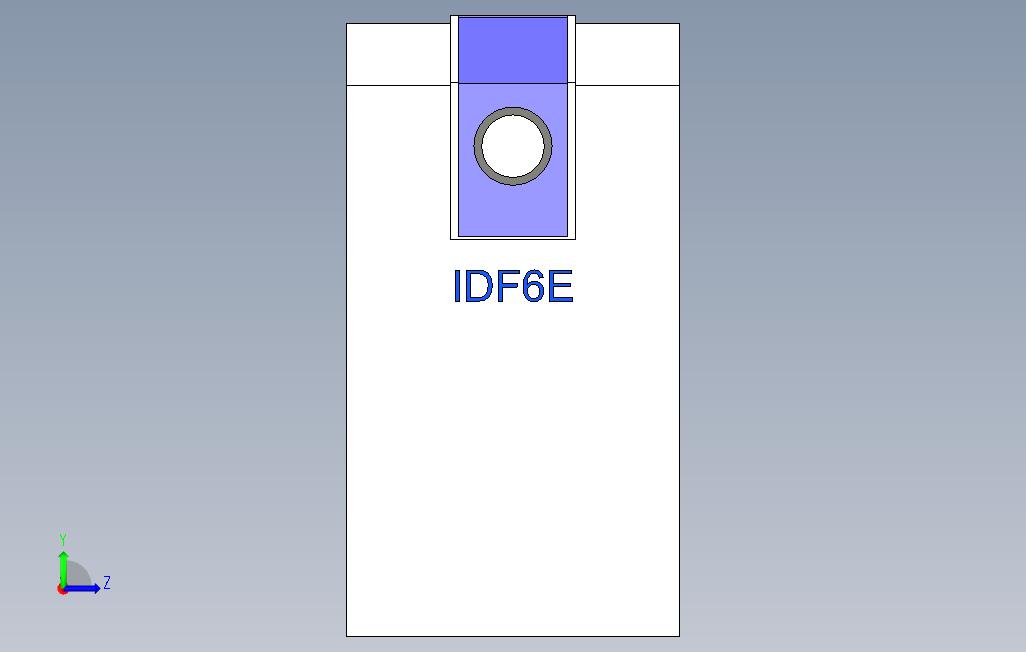 IDF6E数控机床空气干燥器 左侧视图