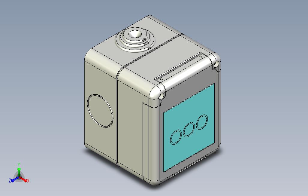 IP55电气外壳。stp