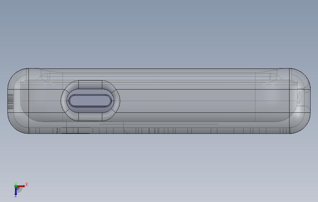 iPhone5C2部件外壳 俯视图