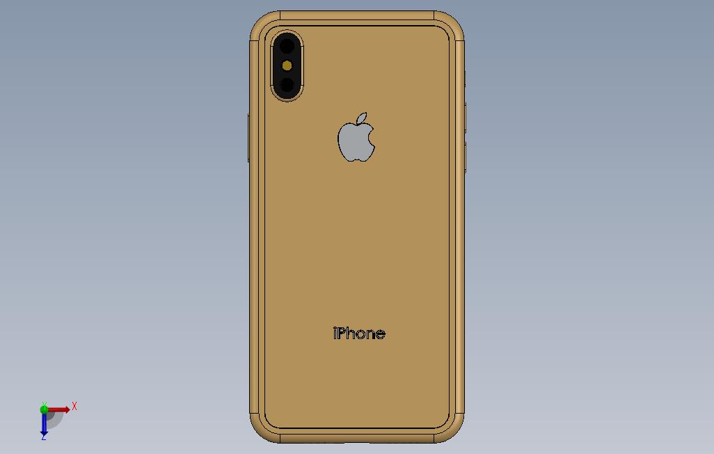 iPhone8 俯视图
