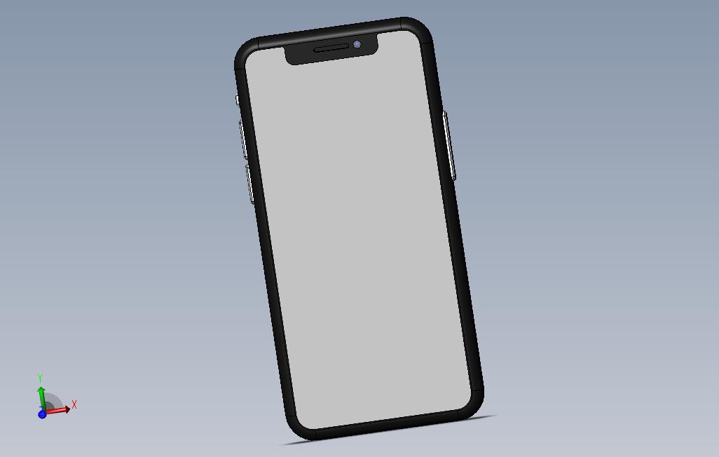 iPhoneX型号在SolidWorks中