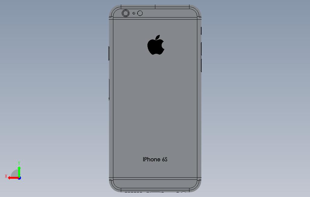 iPhone6升级版 背面视图