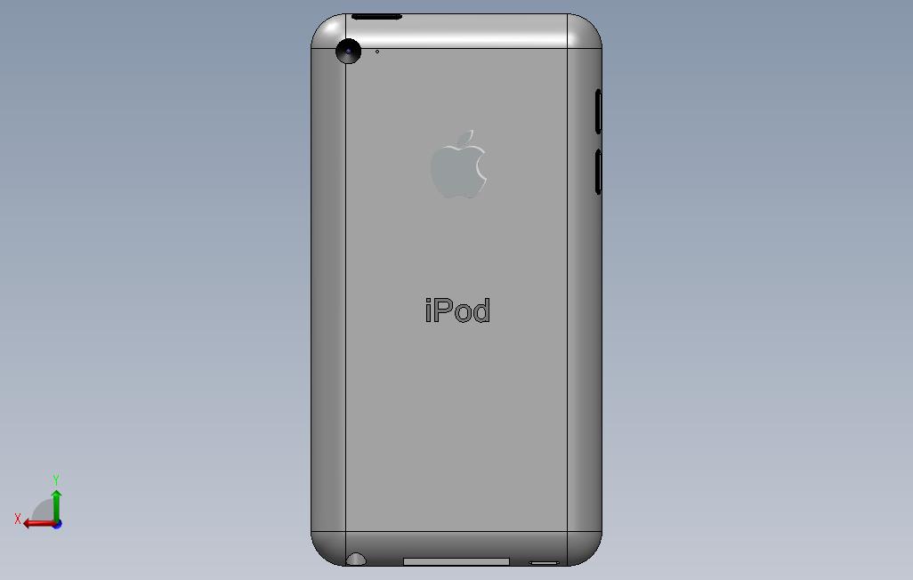 iPod触摸 背面视图
