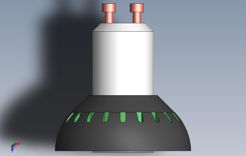 led射灯_SOLIDWORKS 2011_模型图纸免费下载 – 懒石网