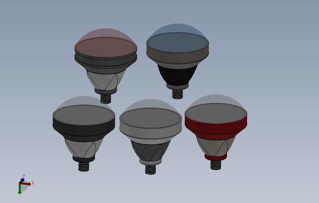 LED照明3D模型和渲染