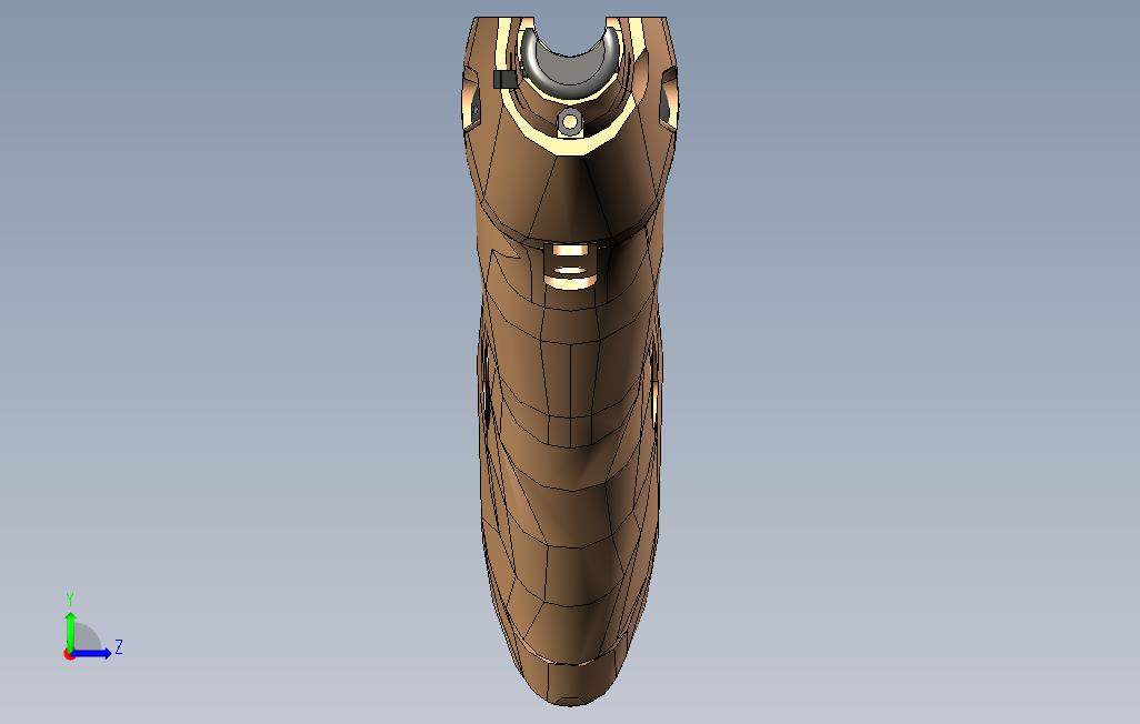 M18913步枪枪托的完整装配 左侧视图