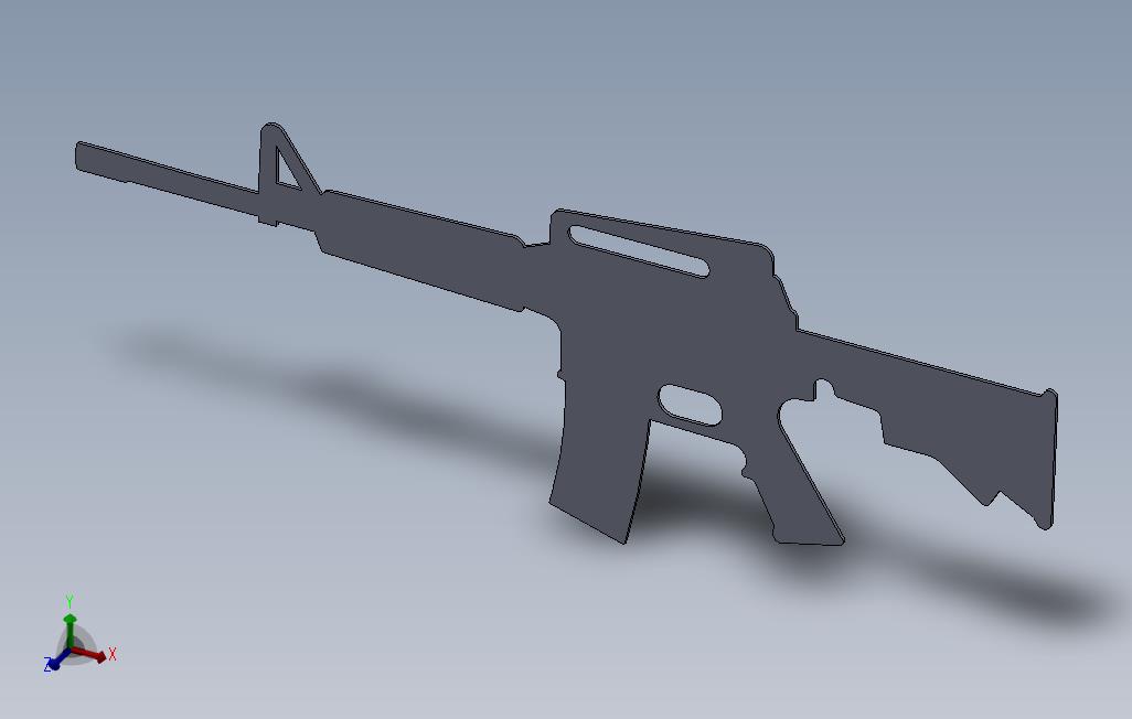 M4轮廓