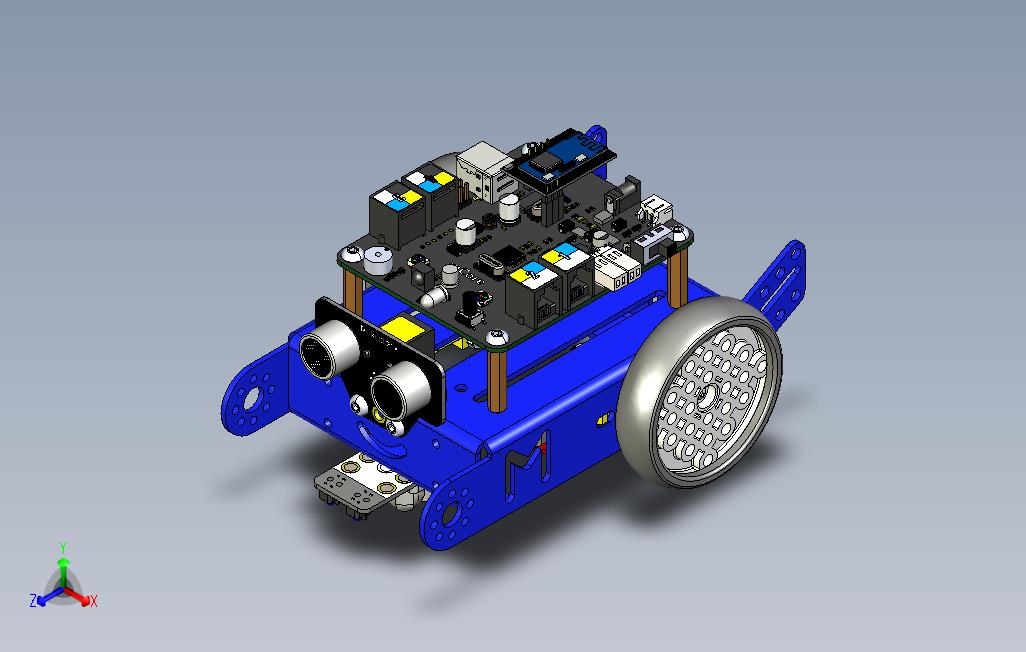 mBot按Makeblock