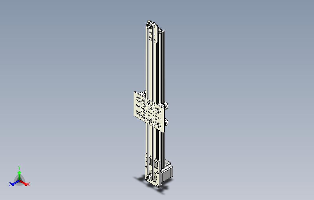 Nema23V型槽皮带驱动执行器5mm