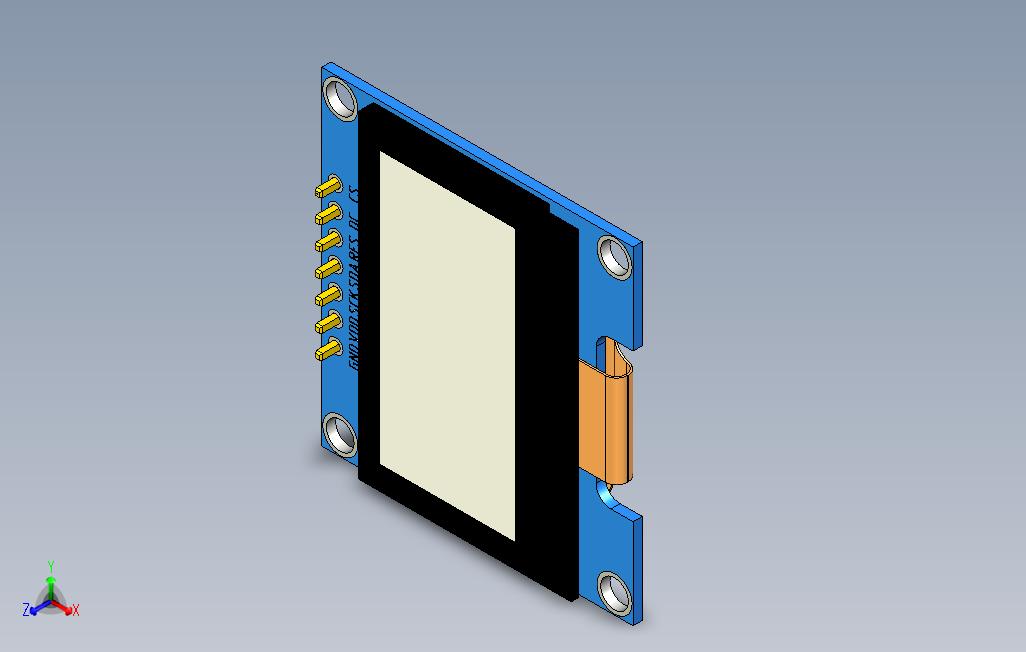 OLED1，3显示屏
