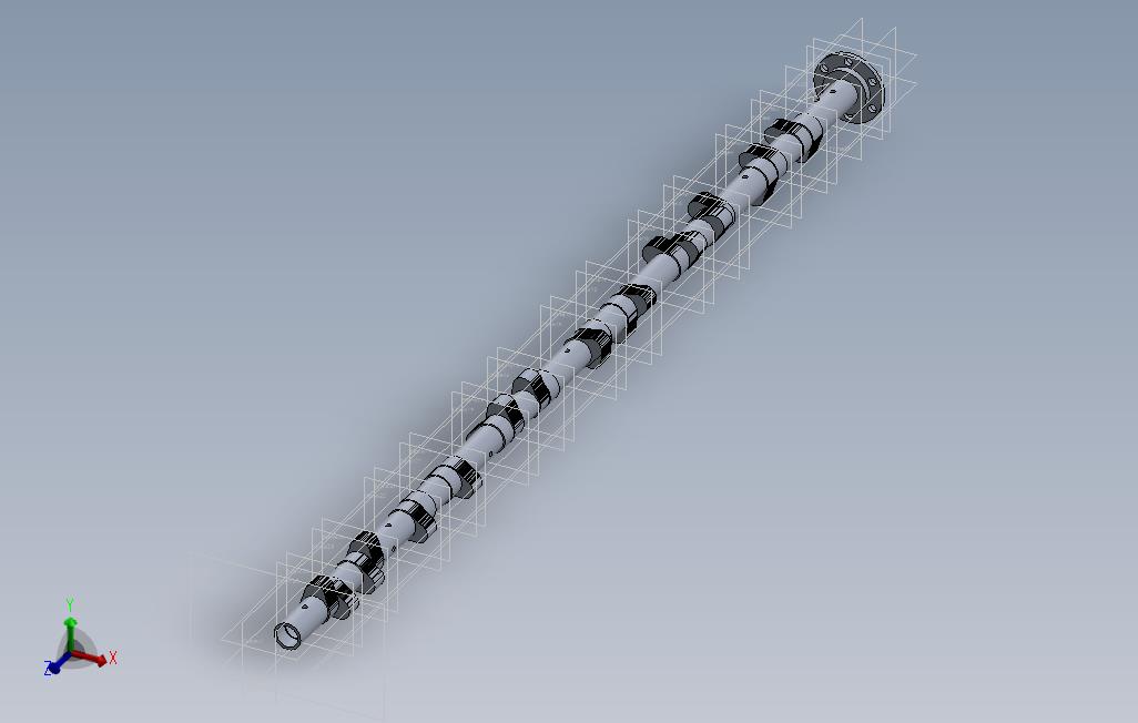 PackardMerlin6凸轮轴开发为坯料