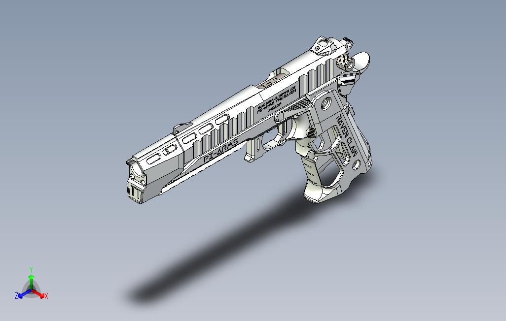 PI-手臂乌鸦。45ACP