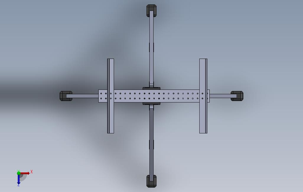 PortableSolarPanelstand 俯视图