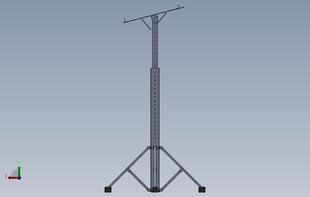 PortableSolarPanelstand 背面视图