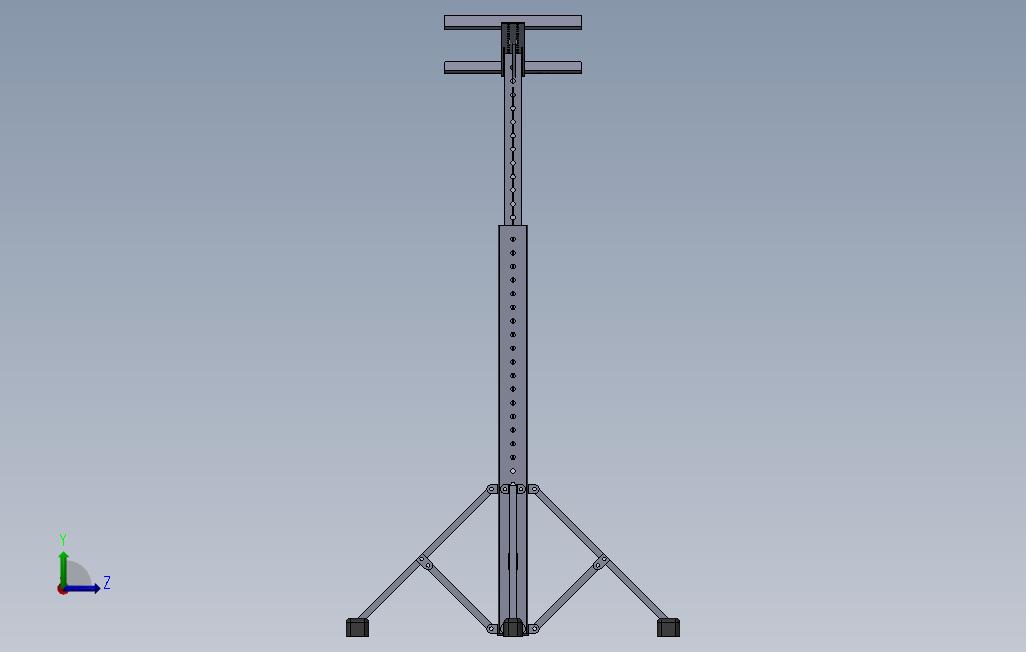 PortableSolarPanelstand 左侧视图