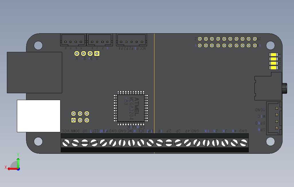 PS36多控制台PCBAkishop__模型图纸免费下载 – 懒石网