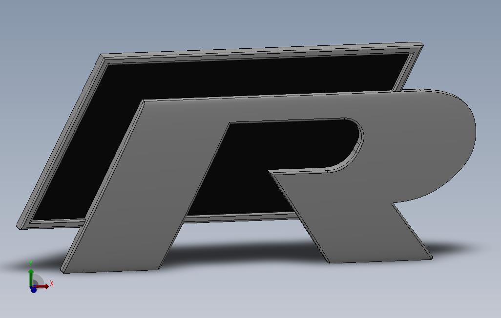 R徽标