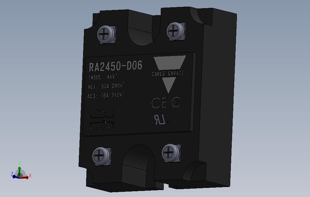 RA245-D6固态继电器