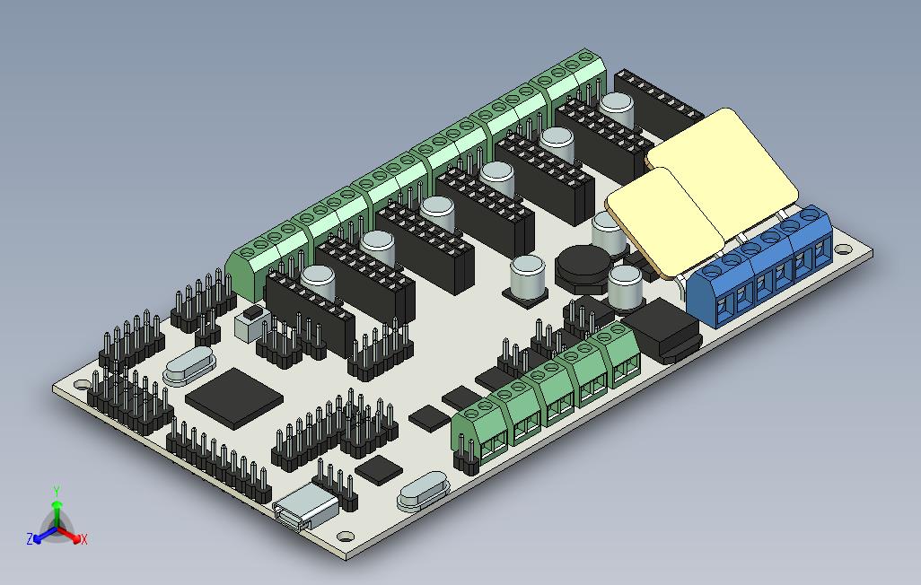 RUMBA3D打印机控制器板