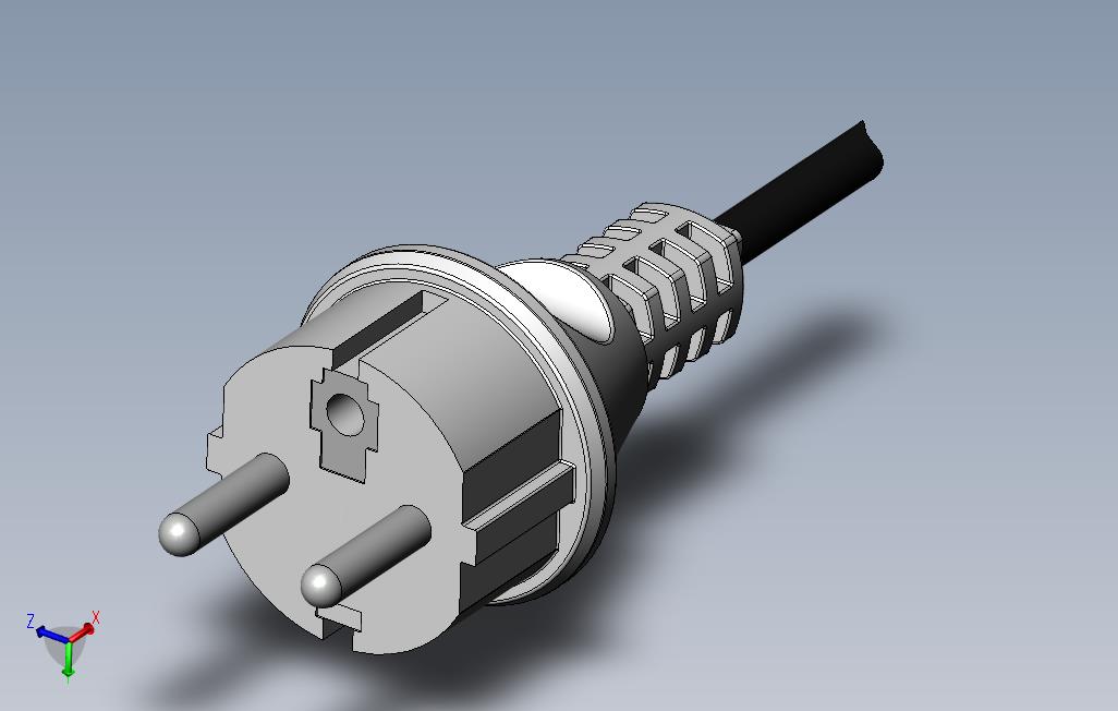SCHUKO_PLUG_SOLIDWORKS 2012_模型图纸免费下载 – 懒石网