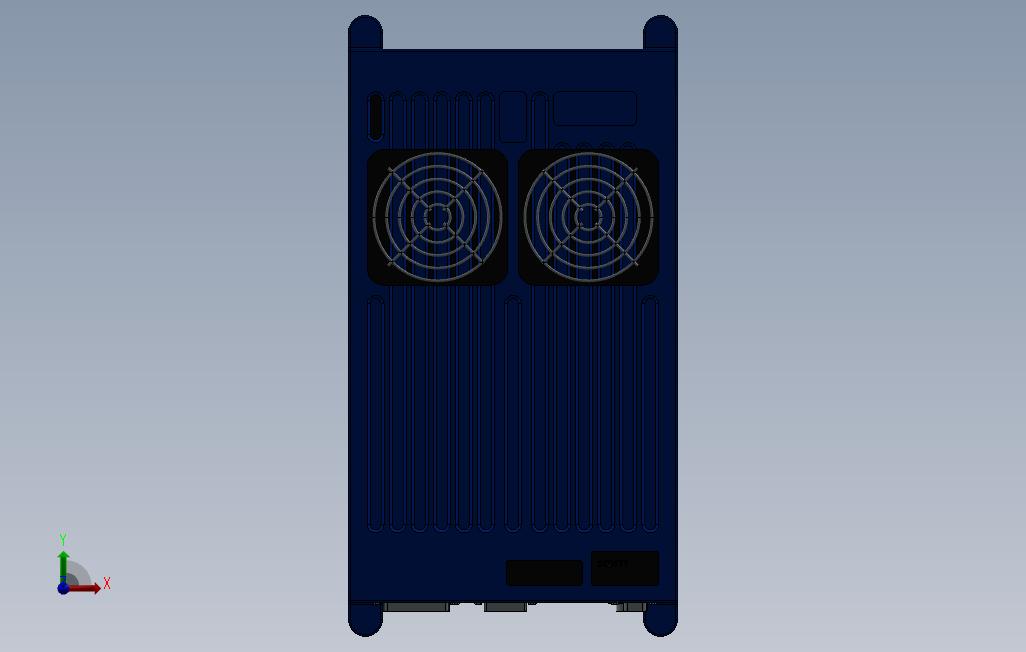 ScottyBluebox-海上通信平台 正面视图