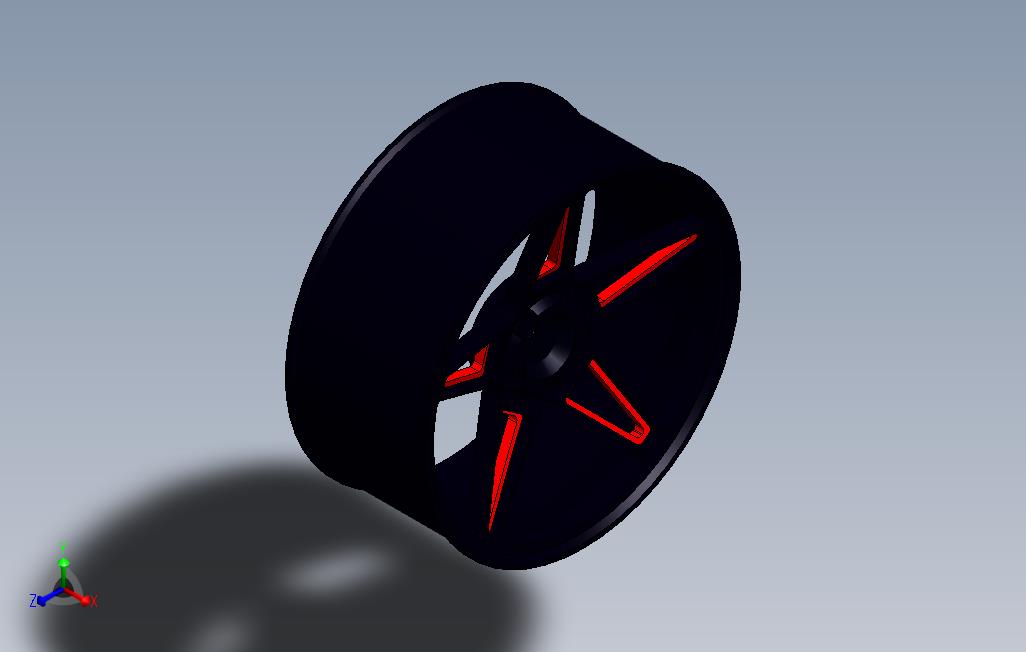 Solidworks17“教程轮圈