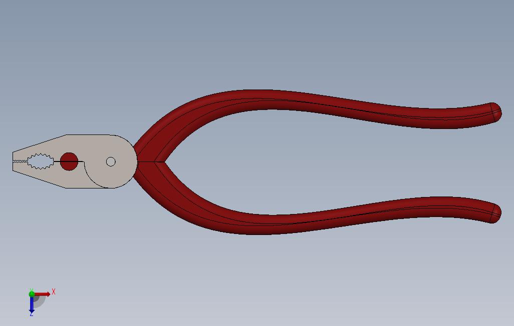 solidworks212设计的钳子