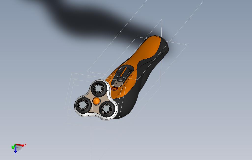 Solidworks216高级表面处理！剃须机原型。联系方式：jpgdesigner1986gmail.com